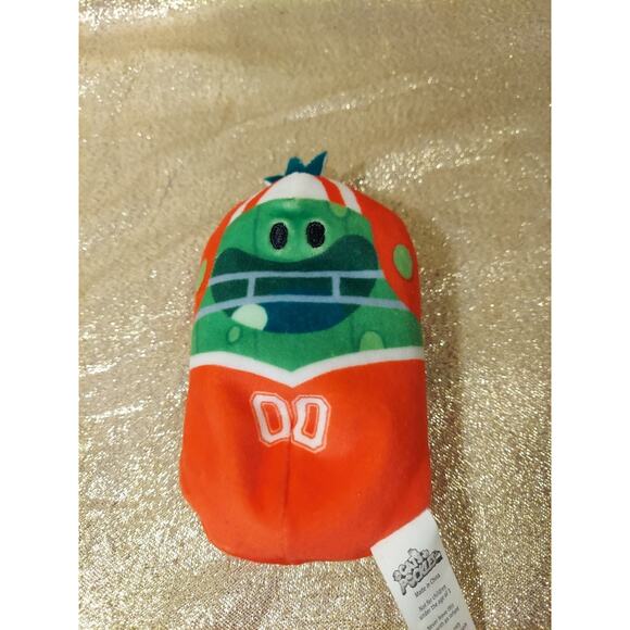 2021 Cats Vs Pickles 4" Punt #185 Soft Beanbag Plush Toy Purple Series Football - Picture 2 of 9